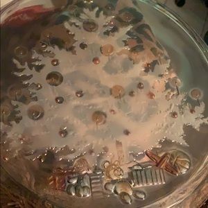 Vintage INDIANA Glass Christmas Tree RAINBOW MIST